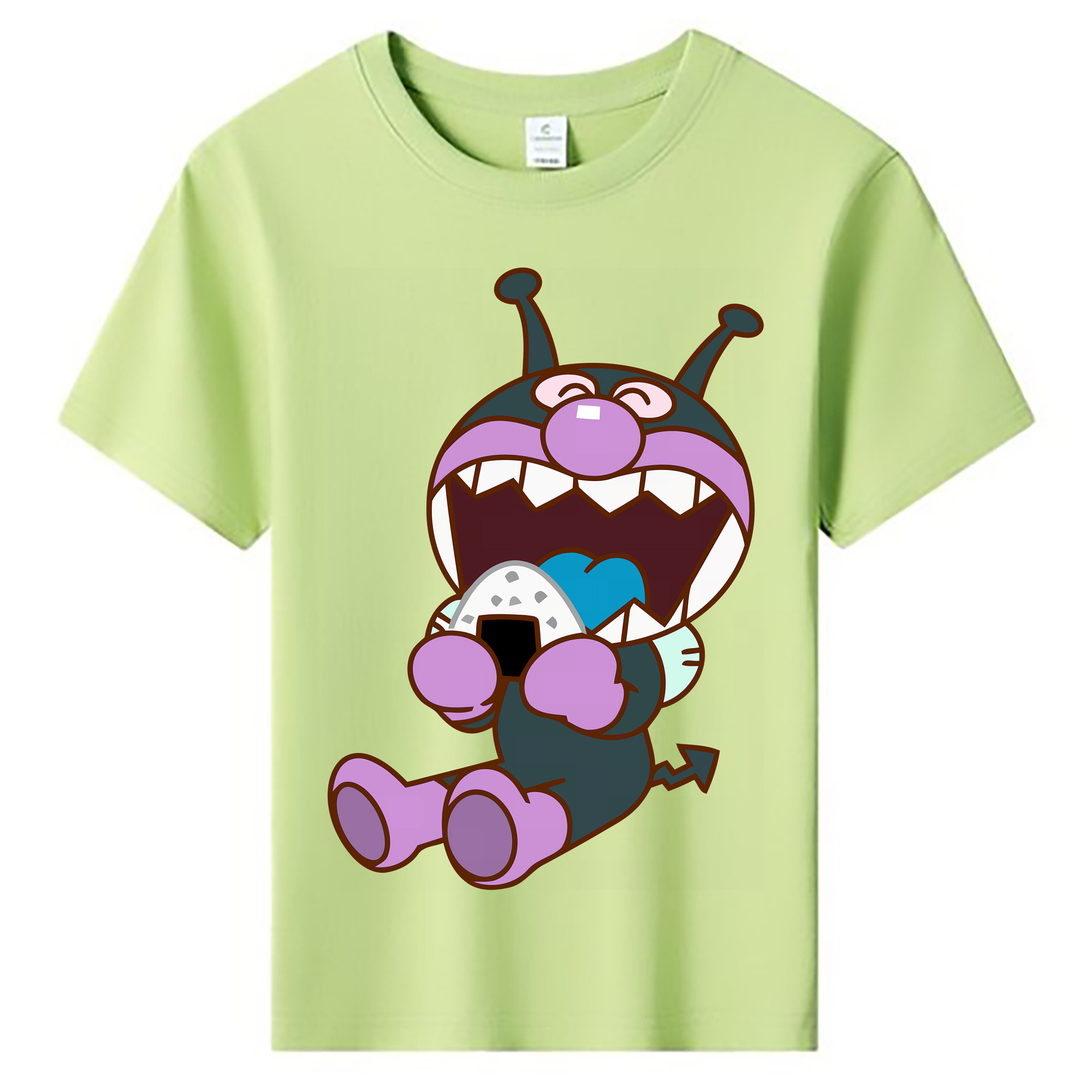 （画像用） アンパンマン Anpanman 綿100％キッズTシャツ（フロントプリント）